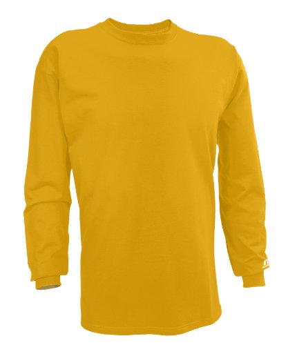 Image of Russell Athletic Men's Basic Cotton Long-Sleeve T-Shirt