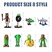 8Pcs Italian Brainrot Action Figures Tralalero Travala Toy Set With Tralalero Travala,Tung Tung Tung Sahur, Brr Brr Patapim & More - Brainrot Toys Collectible Animal Figures for Display or Gifting