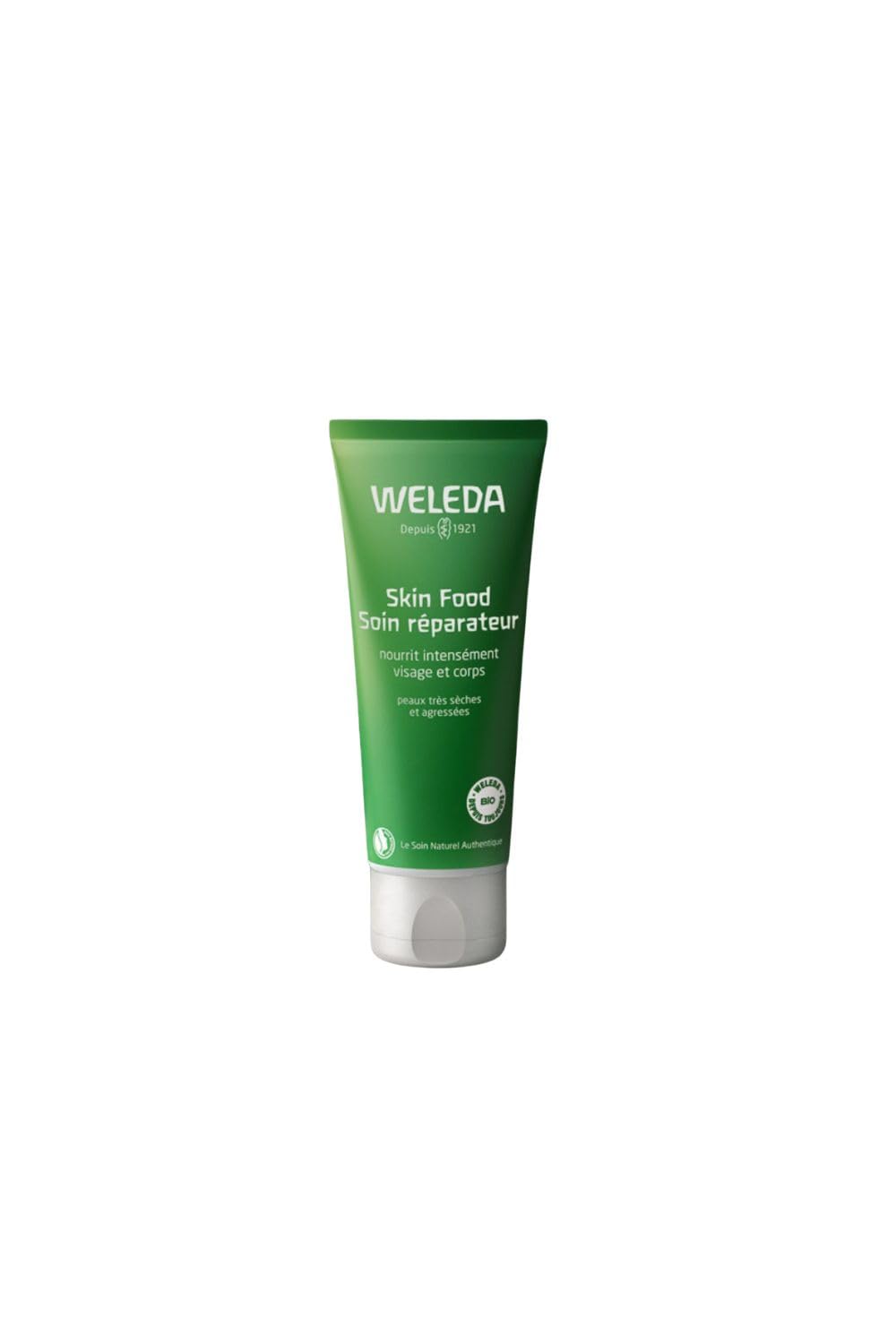 WELEDA - Skin Food Soin réparateur - Protège et répare les peaux très sèches et agressées - Atténue les sensations d'inconfort et hydrate intensément - NATRUE* - 75 ml