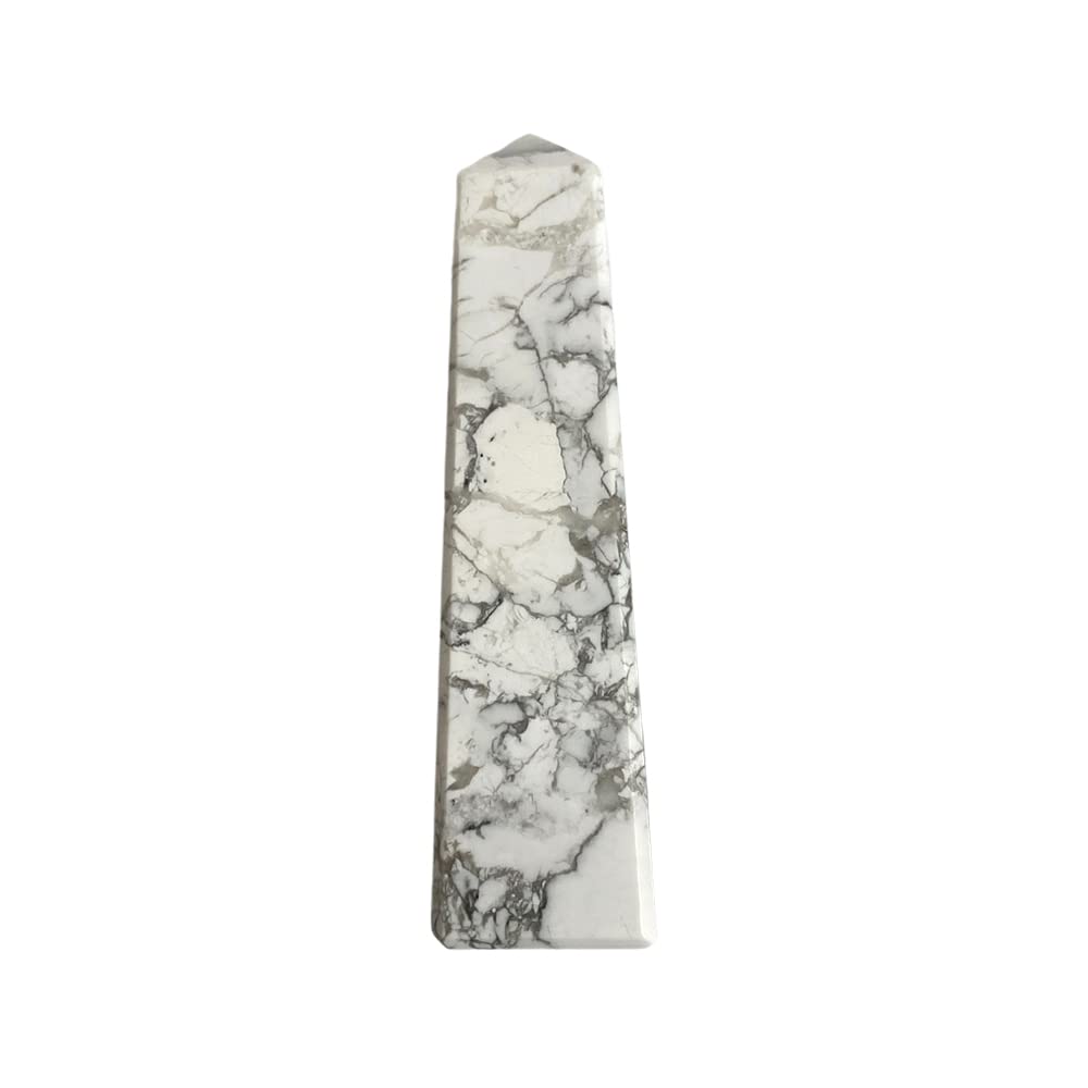 VIE Obelisk Tower, 8-10cm, Howlite