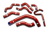 sr20det motor  TT Racing Für Nissan Silvia 180SX 200SX S13 S14 S15 SR20DET Silikon Ansaugschlauch Kit Rot