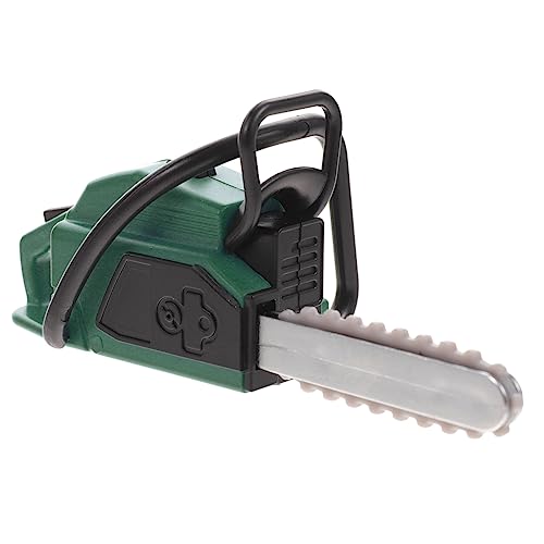 STOBOK Miniature Chainsaw Toy for Doll House & Garden Props