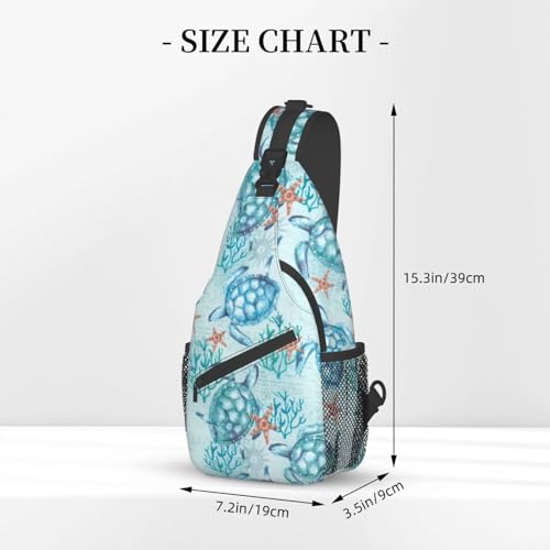 Casual Sling Bag for Women Men Travel Crossbody Sling Backpack Small Chest Shoulder Bag Gym Sports Hiking Daypack2