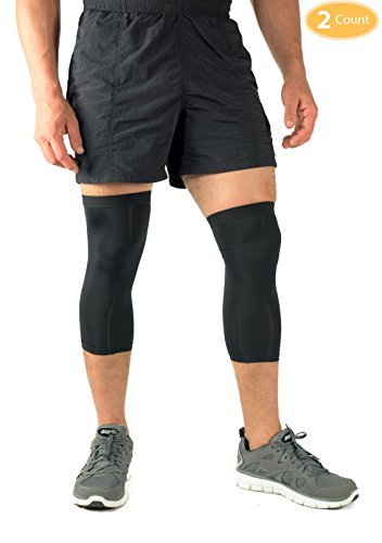 Compression Calf Sleeve Infused with Copper (Pair) | Shin Splints | Sports | Muscle and Joint Pain | Men and Women (Unisex) (Small)