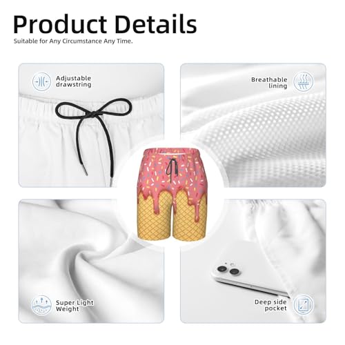 Boys Swim Trunks with Compression Liner Swim Shorts Swimwear Quick Dry Boy Bathing Suit Beach Swimsuit Toddler4