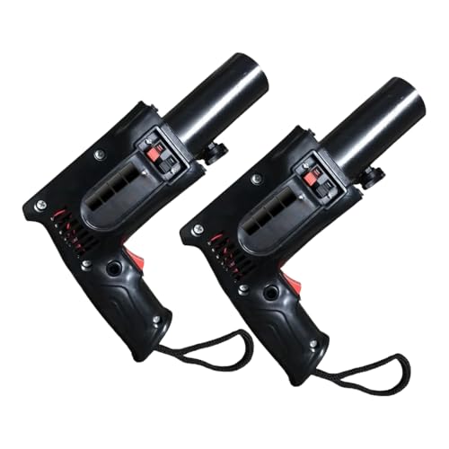 Image of Handheld Pyro Musket /Party Musket, Cold pyro Musket for Private Parties, Functions, Events, Wedding Party & All Kind of Celebrations | Pyros & Batyteries are Not Included | Black | Pack of 2