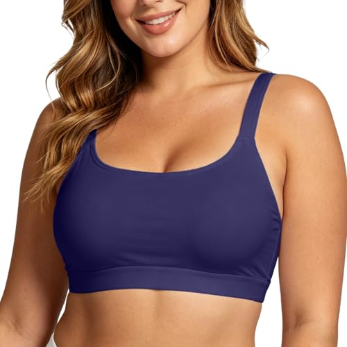Haut tankini élégant pour dissimuler les rondeurs avec style à la plage