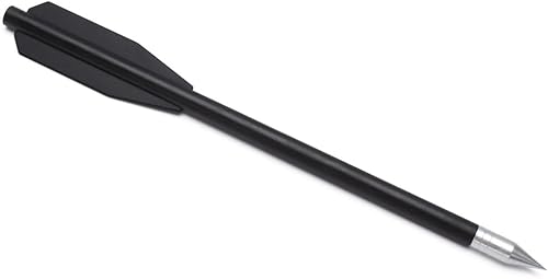 Miniatura 20 de Juego de 60 mini pernos de ballesta de tiro con arco de 6.3 pulgadas, 50-80 libras, con punta de metal afilada, dardos de flecha reutilizables