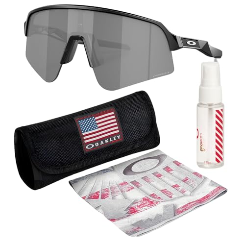 Image of Oakley SUTRO LITE SWEEP OO9465 Shield Shape Sunglasses With Official Eyewear Kit