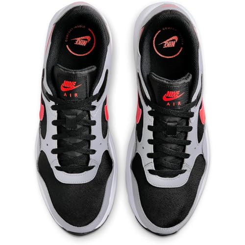 Image of Nike Mens Air Max Sc-Black /Picante Running Shoes Red-Cement Grey-Cw4555-015-6Uk, 6 UK