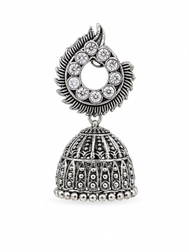 Image of Mirakii Jewels 16 Pair Traditional Premium Jhumka Set with Gift Box