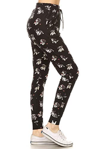 Image of Leggings Depot Premium Jogger Women's Popular Print High Waist Track Pants(S-XL)
