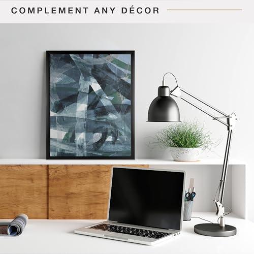 Image of MCS Foundation 16x20 Poster Frame Traditional Black, Vertical & Horizontal Wall Hanging Large Picture Frame for Photos, Posters & Art Prints (1-Pack)