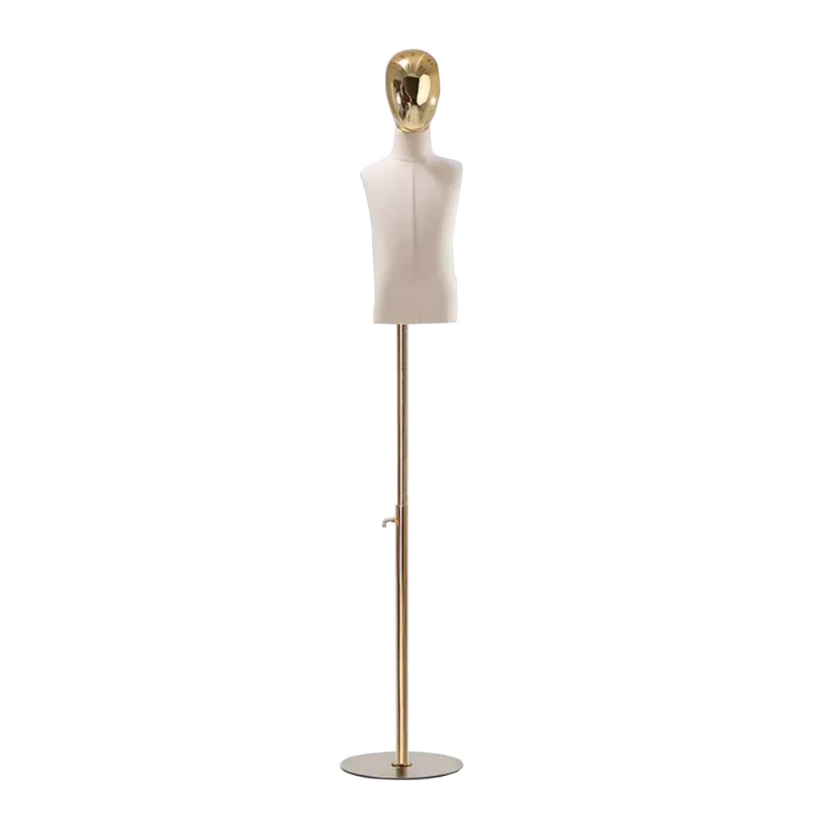 Mannequin buste enfant avec bras en bois massif de 8 ans style A pour vitrine