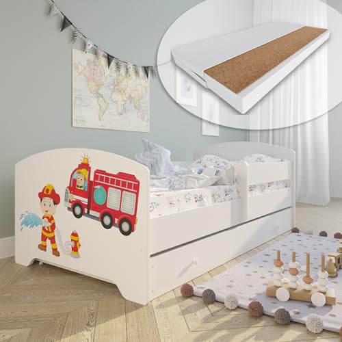 Kids Collective Kinderbett 70x140 / 80x160 Komplett Set inkl. Matratze,...