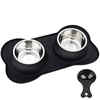 Algopix Similar Product 5 - URPOWER Dog Bowls Stainless Steel Dog