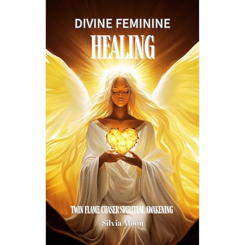 Divine Feminine Healing Audiolibro Por Silvia Moon arte de portada