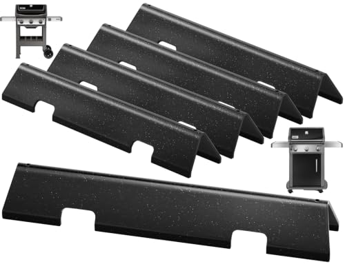 7636 Flavorizer Bars for Weber Spirit II/I 300 SER E310 S310 E315 Accessories Weber GS4 Spirit 2 Parts Replacement for Weber Burner Cover 67046 69797 3400302 Webber Parts 15.3 Bars Porcelain-enameled