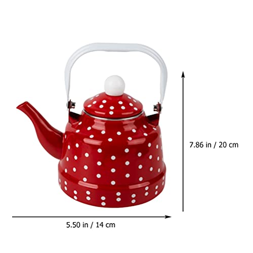 Jojofuny 1268TXPJY5E0X13JA0YUJXX Porcelain Enameled Teakettle thumb #6
