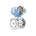 Industrial Digital Flow Meter Sensor High Accuracy Flange Link Standard Pipeline Electromagnetic Flowmeter (Color : DN-80)