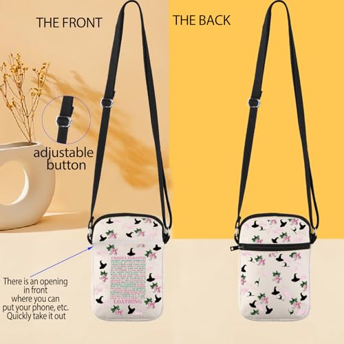 JYTAPP Witch Musical Lyric Crossbody Bags Elphaba Friendship Galinda Fans Gift Unadulterated Loathing Lovers Gifts2