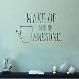 Adhesivo de pared de vinilo de alta calidad 68.9Cm * 46.9Cm café estela e impresionante PVC