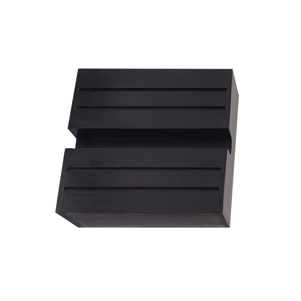 YIXISI 2 PCS Rubber Jack Pad Adapter for for Jack Stand, Universal Rubber Slotted Frame Rail Pinch Weld Protector — view 12