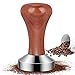 Pressino Per Caffè,Caffè Tamper 51mm,Pressatura In Polvere Per Caffè Espresso,Con Manico In Legno e Base In Acciaio Inossidabile,Per Caffè Espresso Barista e Caffetteria