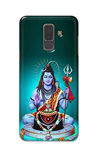 Image of Printed Hard Back Cover Case for Samsung Galaxy A6 Plus | A6+ | Samsung Galaxy J8 Back Cover (Lord Shiva) -1803