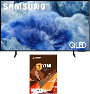 Samsung QN43Q8FAAFXZA 43 Inch Class QLED Q8F 4K Vision AI Smart TV with 3 Year Amber Protection Plan (2025)