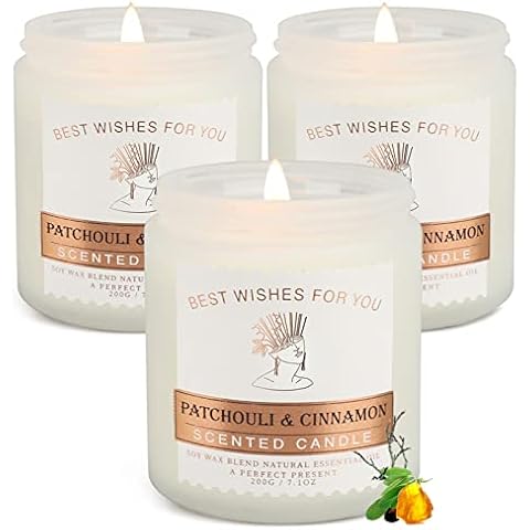 BlissTrip Velas Aromáticas en Frasco 3 Piezas Cover