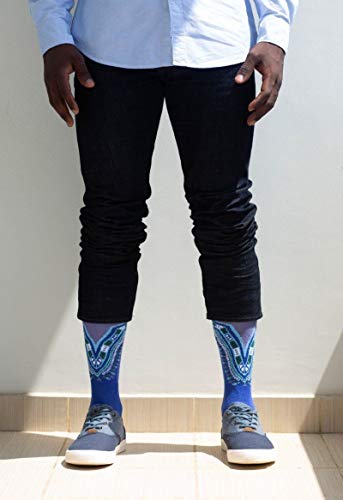 African Kente, Ankara, Wax Print Socks2