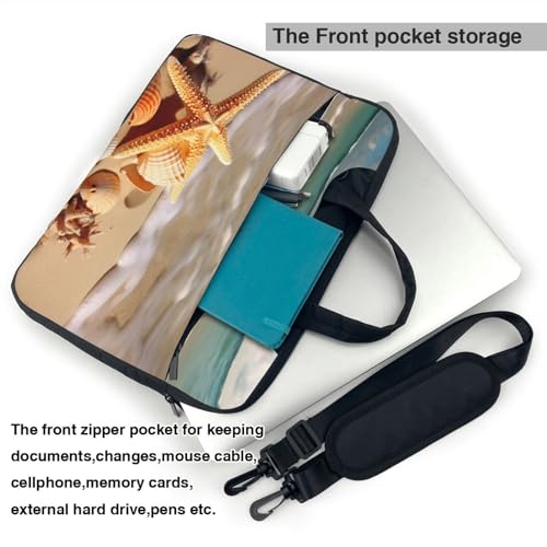 Bolso bandolera para laptop KHiry 15.6 pulgadas negro miniatura 5