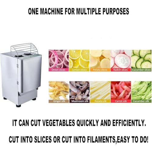 Cortadora Multiusos Eléctrica para Verduras 1100W miniatura 3