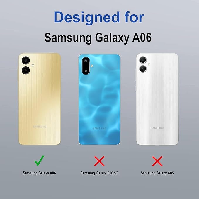 Image of amazon basics Back Case Cover for Samsung Galaxy A06 |Scratch-Resistant Back Case Cover | Clear