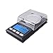ThreeH Básculas de Bolsillo Digitales Mini joyería Básculas de pesaje de Polvo de Oro con Pinzas de calibración de Pesas, bandejas de pesaje 0,001 g x 50 g