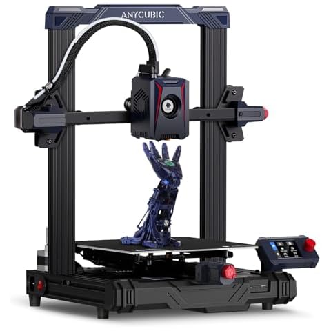 Anycubic Kobra 2 Neo 3D Printer, Upgraded 250mm/s Faster Printing Speed with New Integrated Extruder Details Even Better, LeviQ 2.0 Auto-Leveling Smart Z-Offset Ideal for Beginners 8.7"x8.7"x9.84" Cover