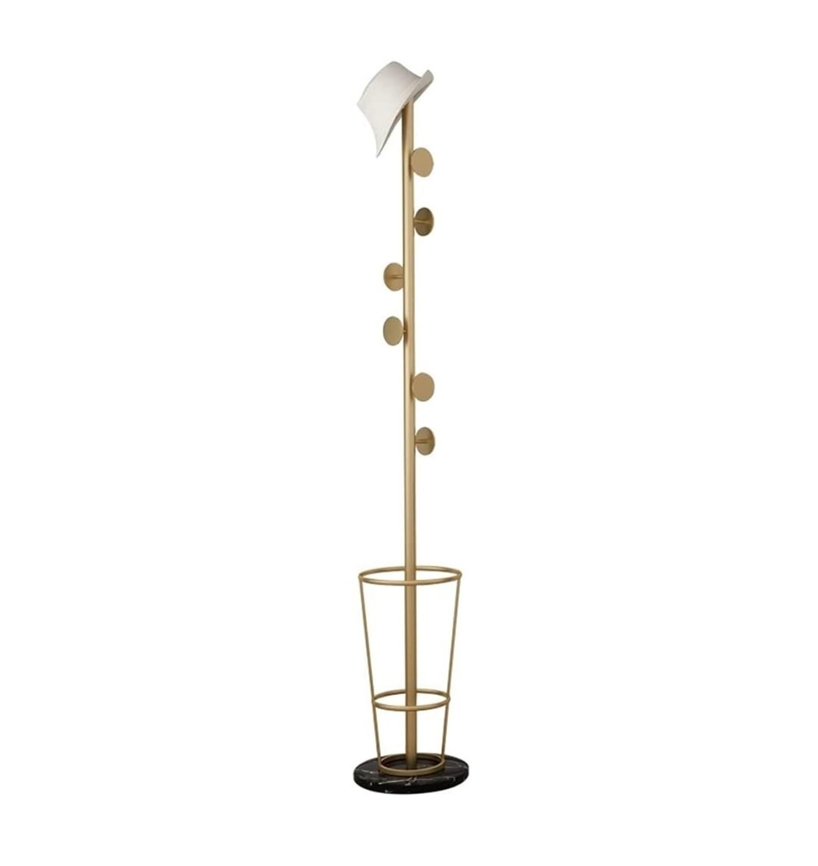 FCXWEVR Coat Rack Coat rack Standing coat rack, floor-standing metal hanger, entrance area, corner coat rack, umbrella stand, household clothes rack (Color : C, Size : 170 * 33cm)