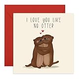 Photo Gallery simpatico biglietto d amore con lontra – "i love you like no otter" giocoso san valentino o anniversario idee per partner, marito, moglie, fidanzato, fidanzata, lui, lei, bambino – viene fornito con Photo Gallery simpatico biglietto d amore con lontra – "i love you like no otter" giocoso san valentino o anniversario idee per partner, marito, moglie, fidanzato, fidanzata, lui, lei, bambino – viene fornito con
