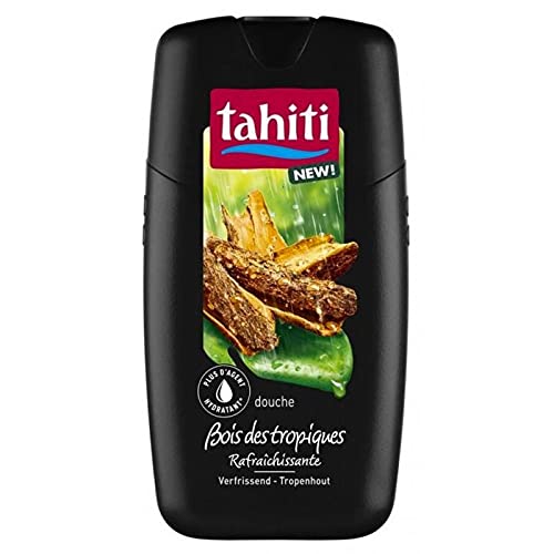 Tahiti Douche Bois Des Tropiques Rafraîchissante 250ml (lot de 4