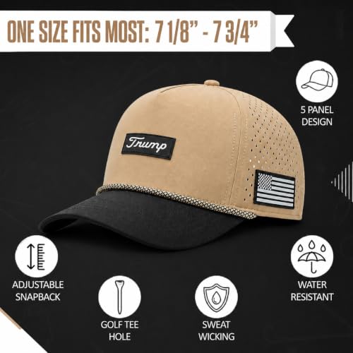 Image of Curves & Clubs Titties Golf Hat - Funny Golf Hat, Titties Hat - Funny American Hat - One-Size-Fits-All - Men's Gifts