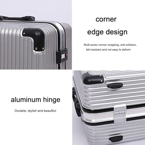 Travel Suitcase Cabin Luggage High Capacity Lining Customization Universal Wheel Hardside Good Compression(20 inches)3