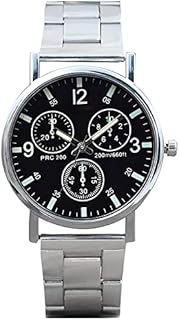 Retoo Herrenuhren, Analog Herren Armbanduhr, Edelstahl Armband, Herrenuhr, Quarzuhr, Designer Business Männer Uhr, Klassische Elegantes Geschenk fur Herren Damen, Silber