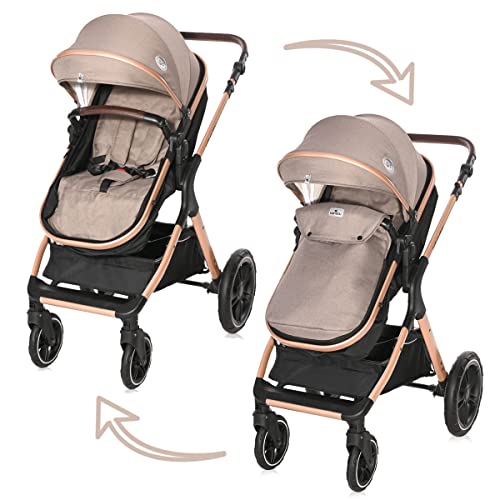 3-in-1 combi-kinderwagen met autostoel 0 m + heaven SET Lorelli - Afbeelding 3