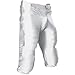 Champro Integrated Football Pants with Built In Pads - White, Youth Small