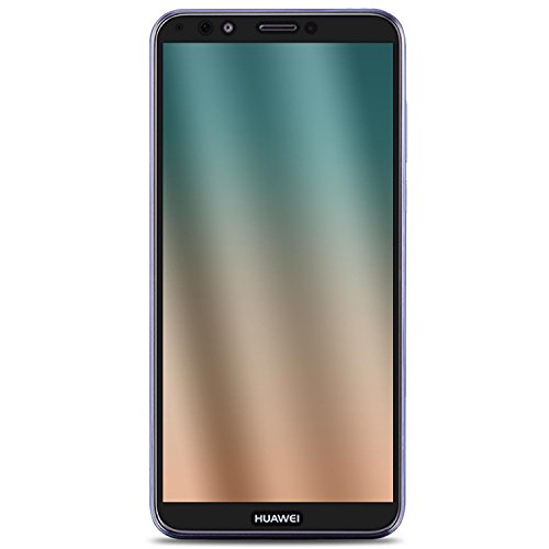 Huawei Y7 Prime 2018 Screen Protector, Coveron [Invisiguard Series] Premium Full Coverage Tempered Glass Screen Protector For Huawei Y7 Prime 2018 - Clear With Black Rim #TOP2