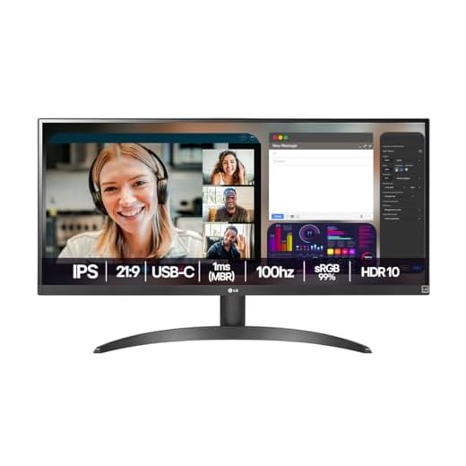 Monitor LG UltraWide™ - Tela IPS de 29", 21:9, HDR10, sRGB 99%, 100Hz - 29WQ500