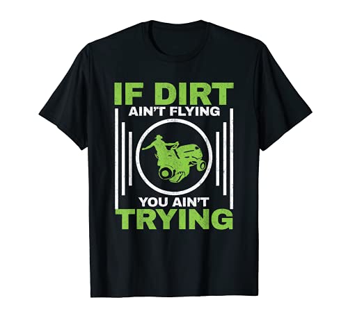 If Dirt Ain't Flying Lawnmower Mower Gardening Lawn Mowing T-Shirt