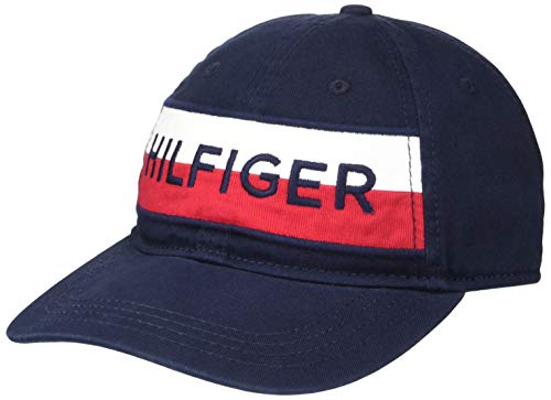 Tommy Hilfiger Men's Rafter Baseball Cap, Sky Captain, O/S