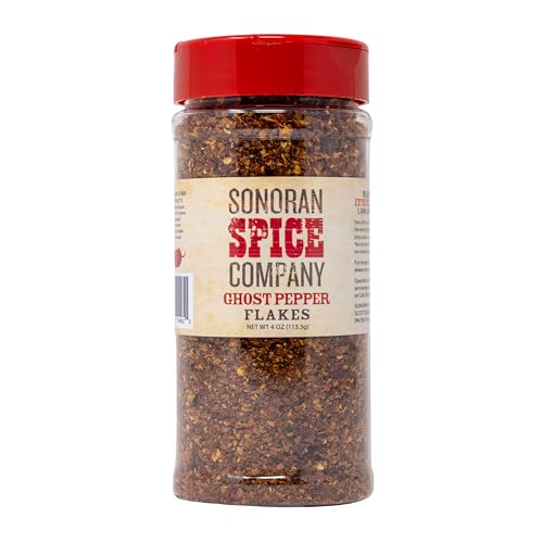 Ghost Chili Pepper - Bhut Jolokia - Flakes 4 Oz